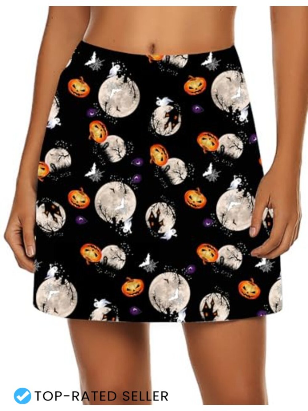 Women's Athletic Skort with Built-in Shorts